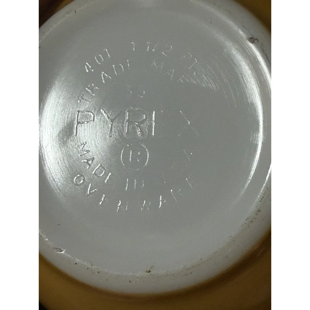 Pyrex vintage no